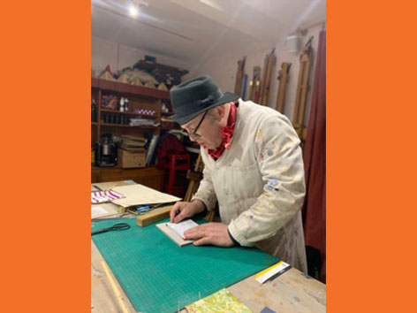 Book binding course in Barnes